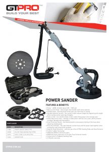 GT PRO PDS_Power Sander