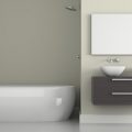 Interior of modern bathroom 3D